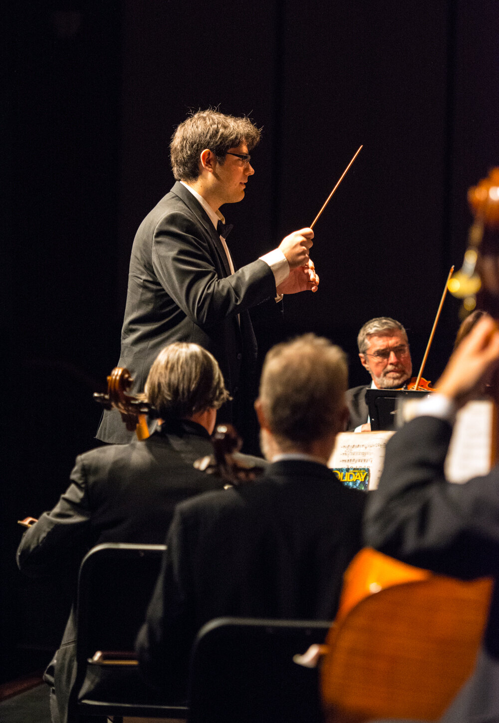 William Sandberg conducting